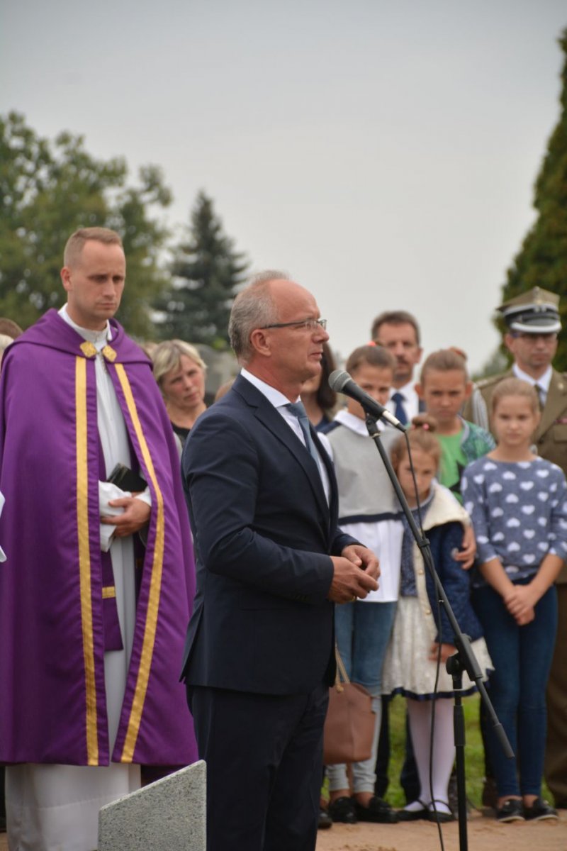 Funeral of the Home Army soldiers in Lithuania – Eišiškės, 8 September 2018. Photo: Michał Siemiński (IPN)