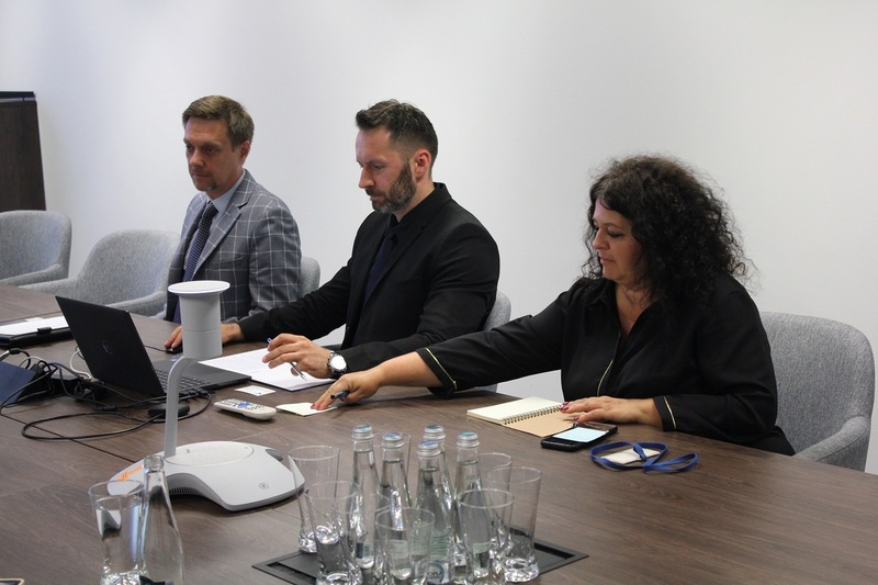 Representatives of the Ministry of Unification of Korea visited the IPN – Warsaw, 30 August 2024; photo: S. Bardski (IPN) Representatives of the Ministry of Unification of Korea visited the IPN – Warsaw, 30 August 2024; photo: S. Bardski (IPN)