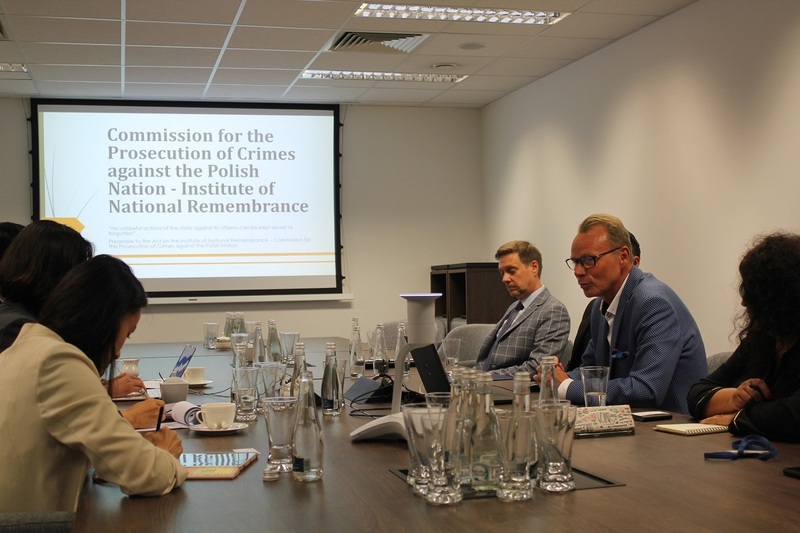 Representatives of the Ministry of Unification of Korea visited the IPN – Warsaw, 30 August 2024; photo: S. Bardski (IPN) Representatives of the Ministry of Unification of Korea visited the IPN – Warsaw, 30 August 2024; photo: S. Bardski (IPN)