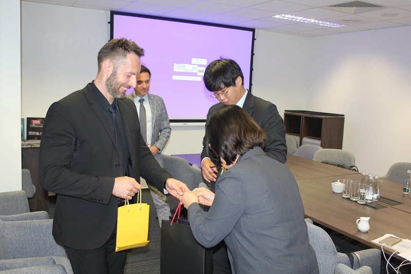 Representatives of the Ministry of Unification of Korea visited the IPN – Warsaw, 30 August 2024; photo: S. Bardski (IPN) Representatives of the Ministry of Unification of Korea visited the IPN – Warsaw, 30 August 2024; photo: S. Bardski (IPN)
