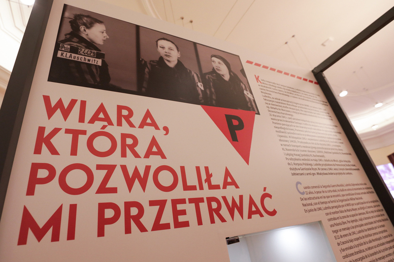 Opening of "The Path and Legacy: History of the Moszoro Family" exhibition, Warsaw – 4 September; photo: M. Bujak (IPN)