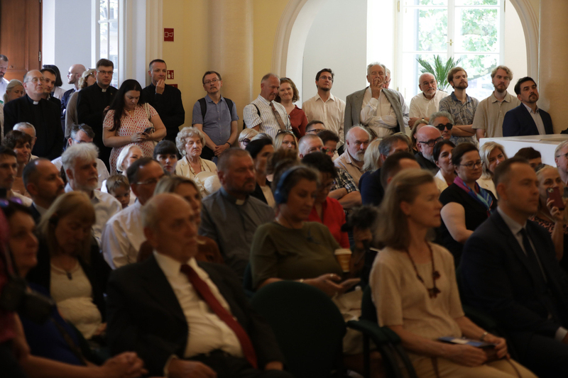 Opening of "The Path and Legacy: History of the Moszoro Family" exhibition, Warsaw – 4 September; photo: M. Bujak (IPN)