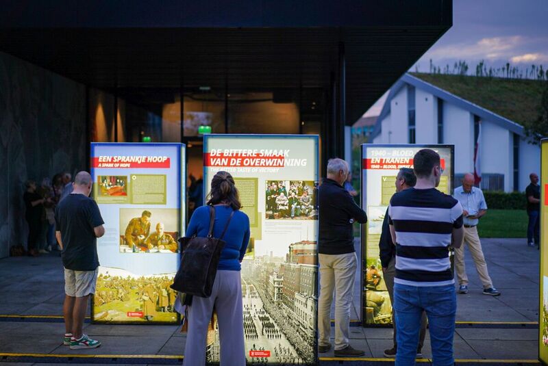 The opening of the "Trails of Hope. The Odyssey of Freedom" exhibition in Breda – 4 September 2024; photo: M. Niegocki (IPN)