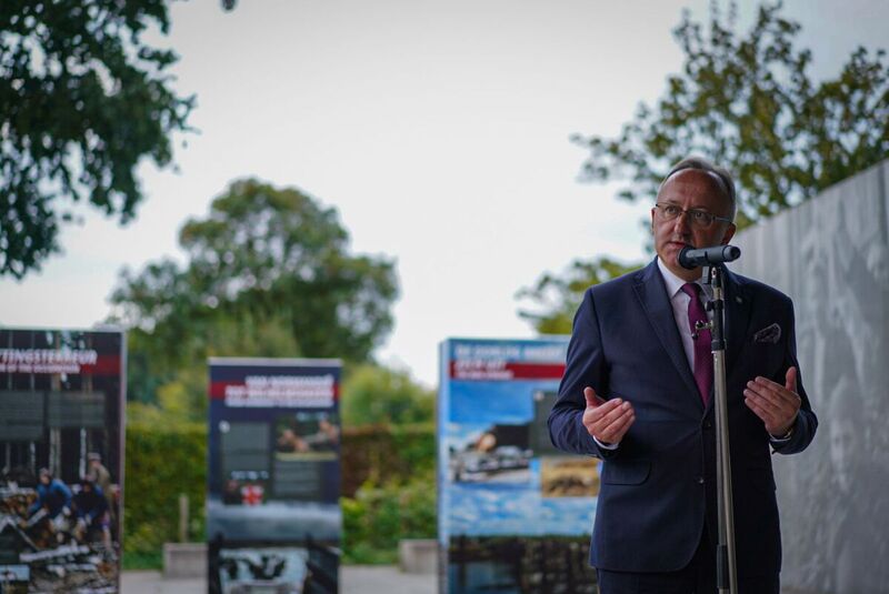 The opening of the "Trails of Hope. The Odyssey of Freedom" exhibition in Breda – 4 September 2024; photo: M. Niegocki (IPN)