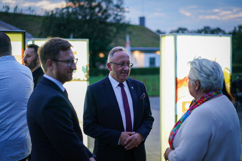 The opening of the "Trails of Hope. The Odyssey of Freedom" exhibition in Breda – 4 September 2024; photo: M. Niegocki (IPN)