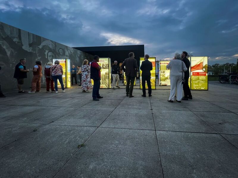The opening of the "Trails of Hope. The Odyssey of Freedom" exhibition in Breda – 4 September 2024; photo: M. Niegocki (IPN)