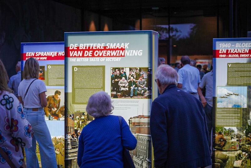 The opening of the "Trails of Hope. The Odyssey of Freedom" exhibition in Breda – 4 September 2024; photo: M. Niegocki (IPN)