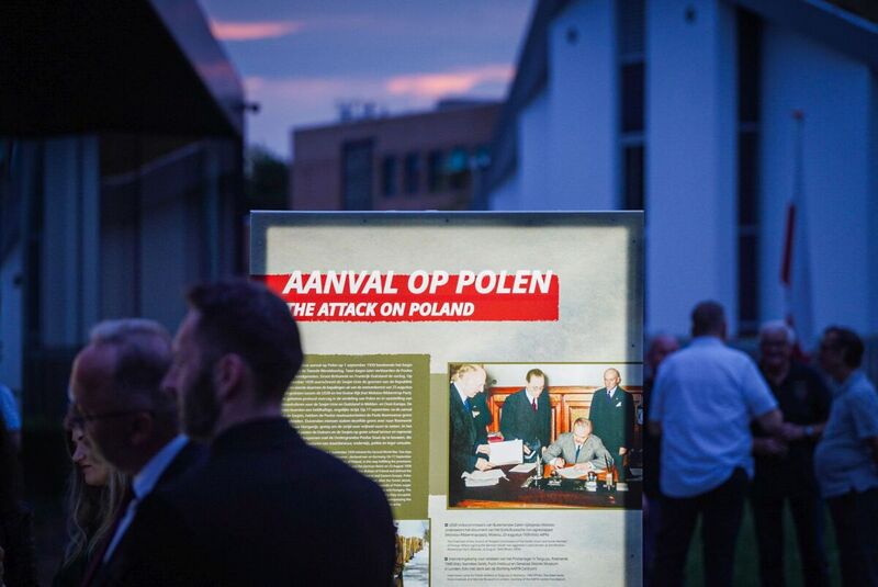 The opening of the "Trails of Hope. The Odyssey of Freedom" exhibition in Breda – 4 September 2024; photo: M. Niegocki (IPN)