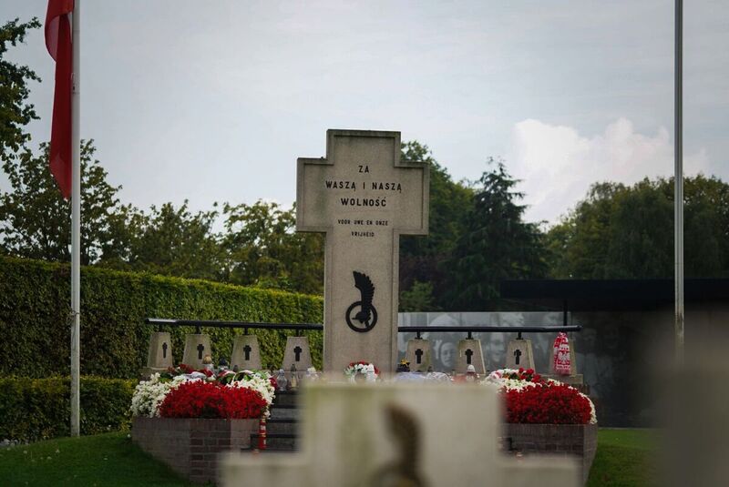 The opening of the "Trails of Hope. The Odyssey of Freedom" exhibition in Breda – 4 September 2024; photo: M. Niegocki (IPN)