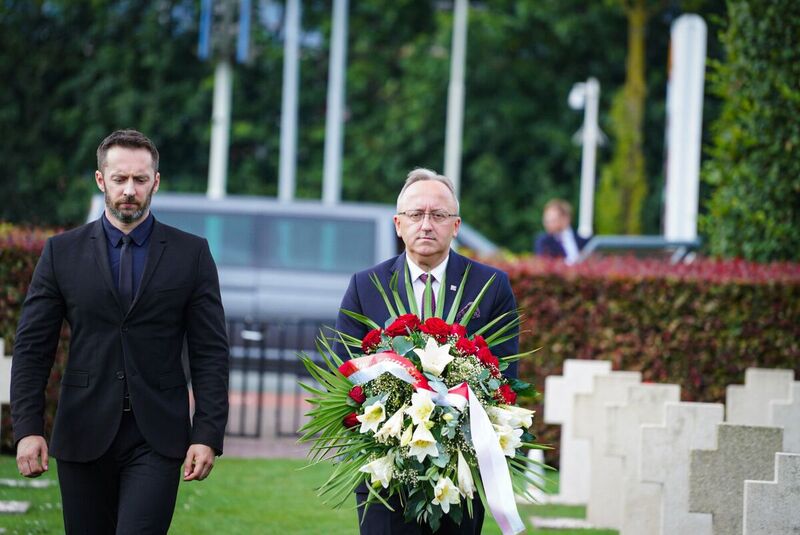 The opening of the "Trails of Hope. The Odyssey of Freedom" exhibition in Breda – 4 September 2024; photo: M. Niegocki (IPN)