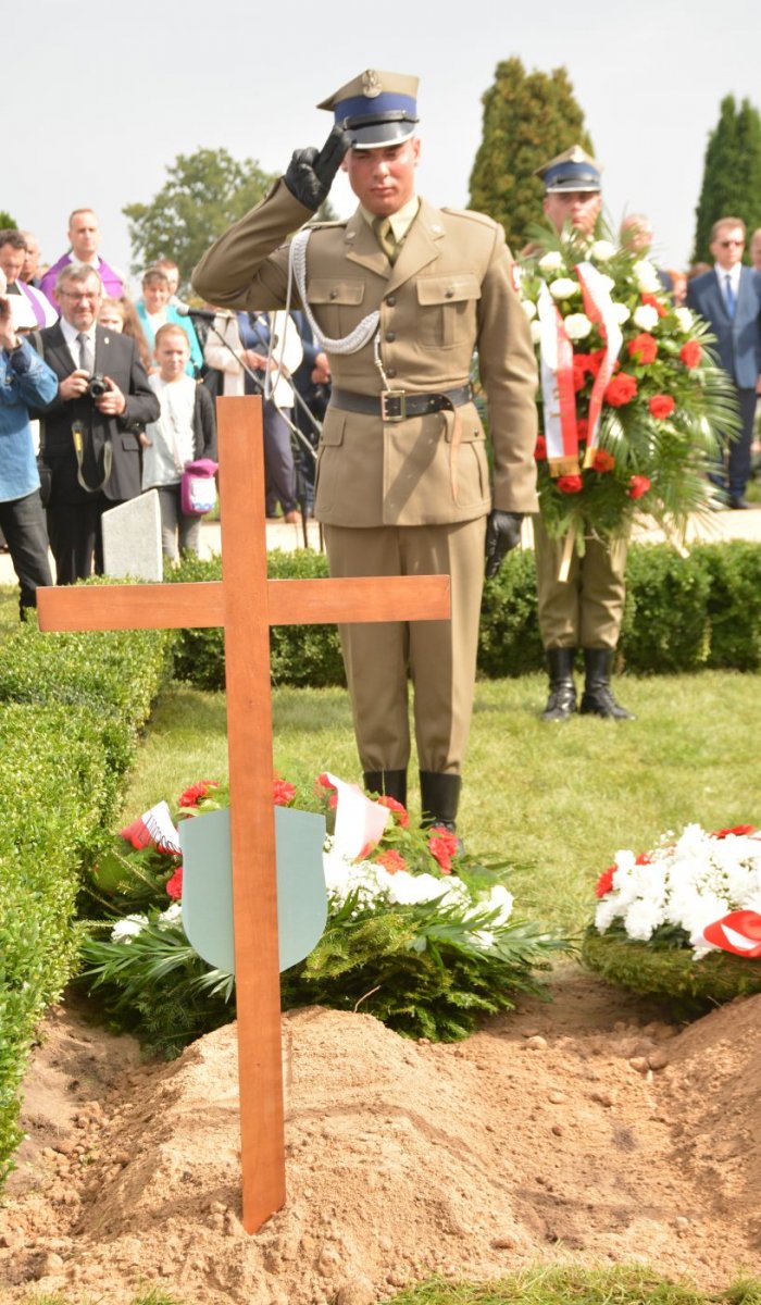 Funeral of the Home Army soldiers in Lithuania – Eišiškės, 8 September 2018. Photo: Michał Siemiński (IPN)