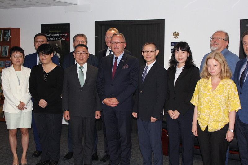 Representatives of the government of the Republic of China (Taiwan) visited the Institute of National Remembrance – 2 September 2024; photo: S. Bardski (IPN)