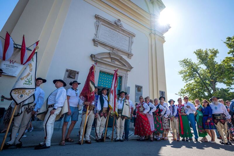 Celebrations at the Polish National Shrine on Kahlenberg