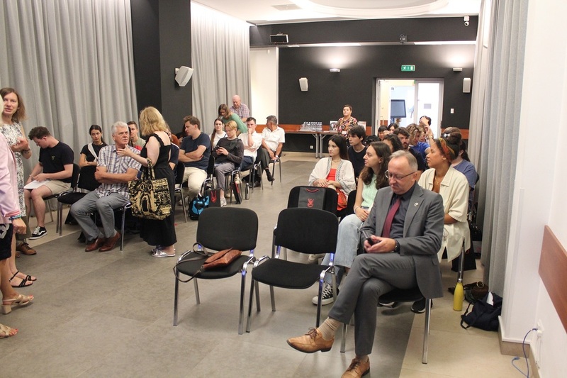 Participants of the PEACE LINE project visited the Institute of National Remembrance, Warsaw 6 September 2024; photo: Sławomir Bardski (IPN)