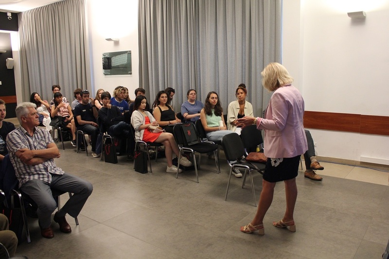 Participants of the PEACE LINE project visited the Institute of National Remembrance, Warsaw 6 September 2024; photo: Sławomir Bardski (IPN)