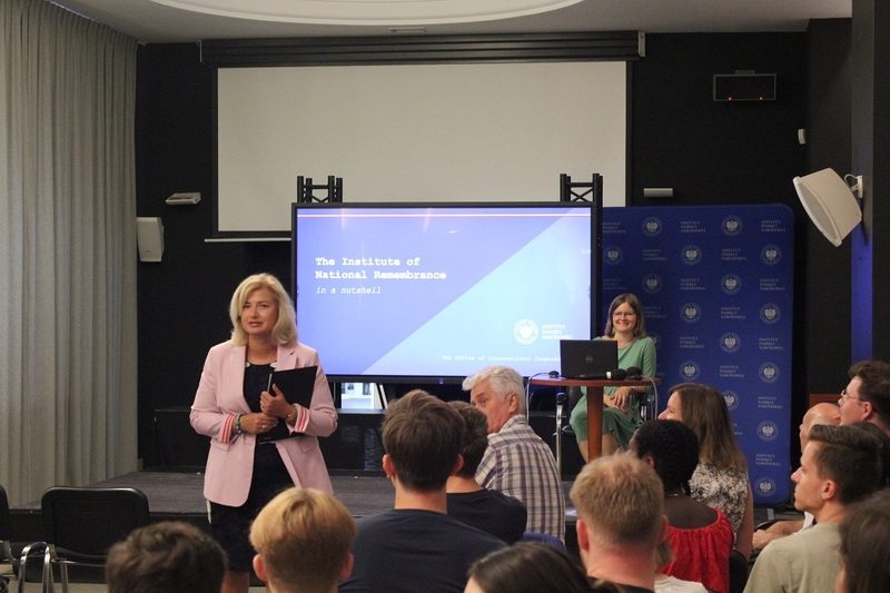 Participants of the PEACE LINE project visited the Institute of National Remembrance, Warsaw 6 September 2024; photo: Sławomir Bardski (IPN)