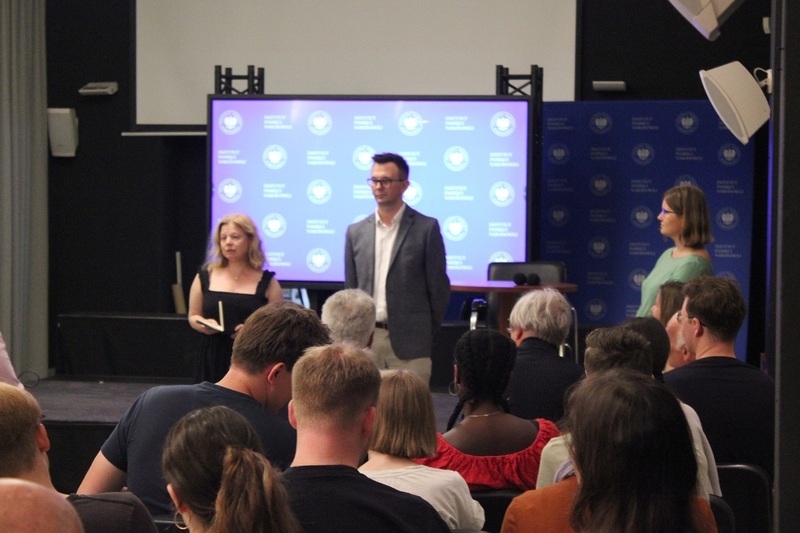 Participants of the PEACE LINE project visited the Institute of National Remembrance, Warsaw 6 September 2024; photo: Sławomir Bardski (IPN)