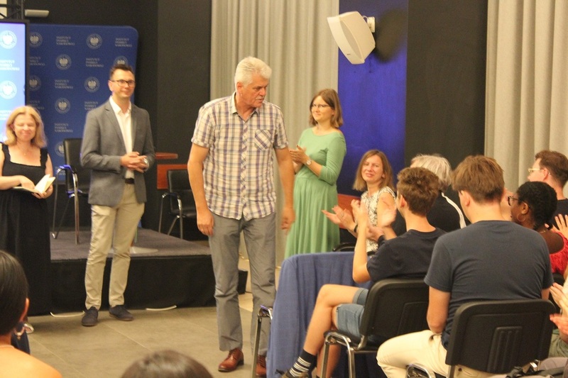 Participants of the PEACE LINE project visited the Institute of National Remembrance, Warsaw 6 September 2024; photo: Sławomir Bardski (IPN)