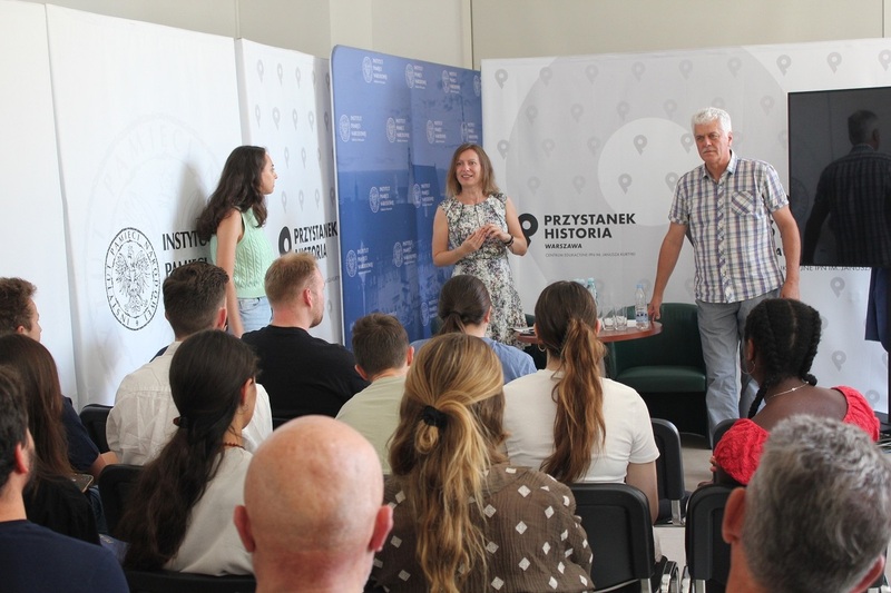 Participants of the PEACE LINE project visited the Institute of National Remembrance, Warsaw 6 September 2024; photo: Sławomir Bardski (IPN)