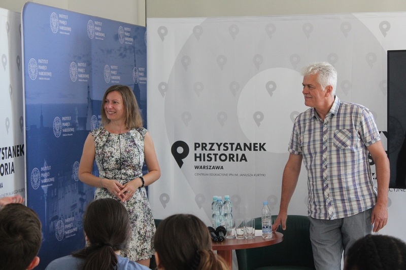 Participants of the PEACE LINE project visited the Institute of National Remembrance, Warsaw 6 September 2024; photo: Sławomir Bardski (IPN)