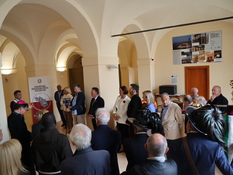 The opening of the IPN “Trails of Hope. The Odyssey of Freedom” exhibition in Loreto (Italy); Photo: Marco Vittorio Radici The opening of the IPN “Trails of Hope. The Odyssey of Freedom” exhibition in Loreto (Italy); Photo: Marco Vittorio Radici