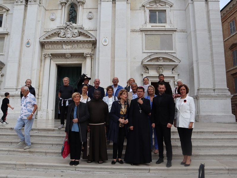 The opening of the IPN “Trails of Hope. The Odyssey of Freedom” exhibition in Loreto (Italy); Photo: Marco Vittorio Radici The opening of the IPN “Trails of Hope. The Odyssey of Freedom” exhibition in Loreto (Italy); Photo: Marco Vittorio Radici