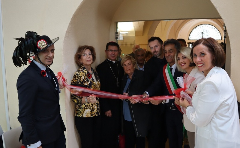 The opening of the IPN “Trails of Hope. The Odyssey of Freedom” exhibition in Loreto (Italy); Photo: Marco Vittorio Radici The opening of the IPN “Trails of Hope. The Odyssey of Freedom” exhibition in Loreto (Italy); Photo: Marco Vittorio Radici