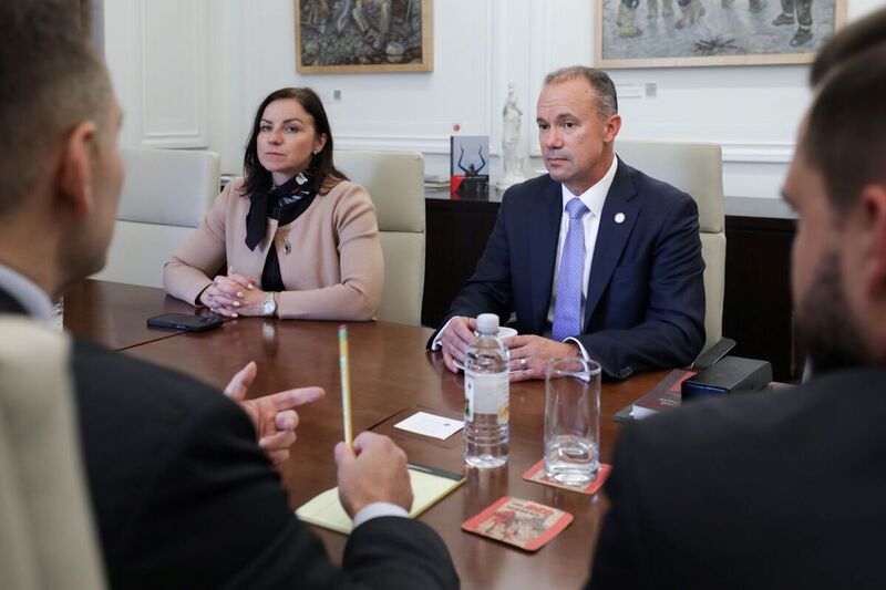 The IPN delegation at the Victims of Communism Memorial Foundation – Washington, 19 September 2024; photo: M. Bujak (IPN)