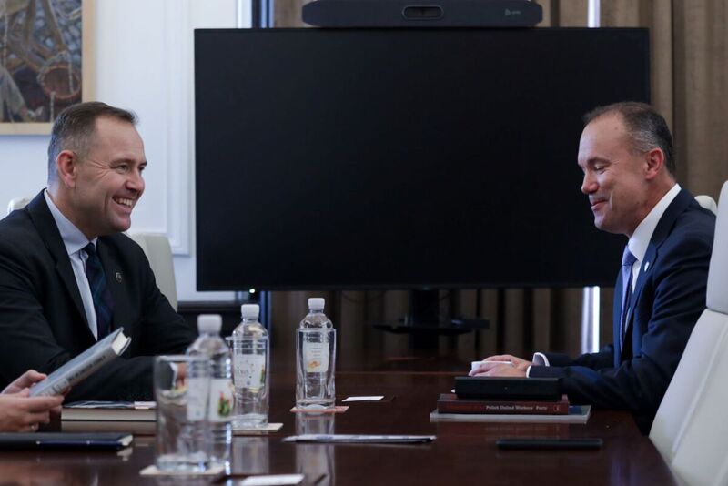 The IPN delegation at the Victims of Communism Memorial Foundation – Washington, 19 September 2024; photo: M. Bujak (IPN)