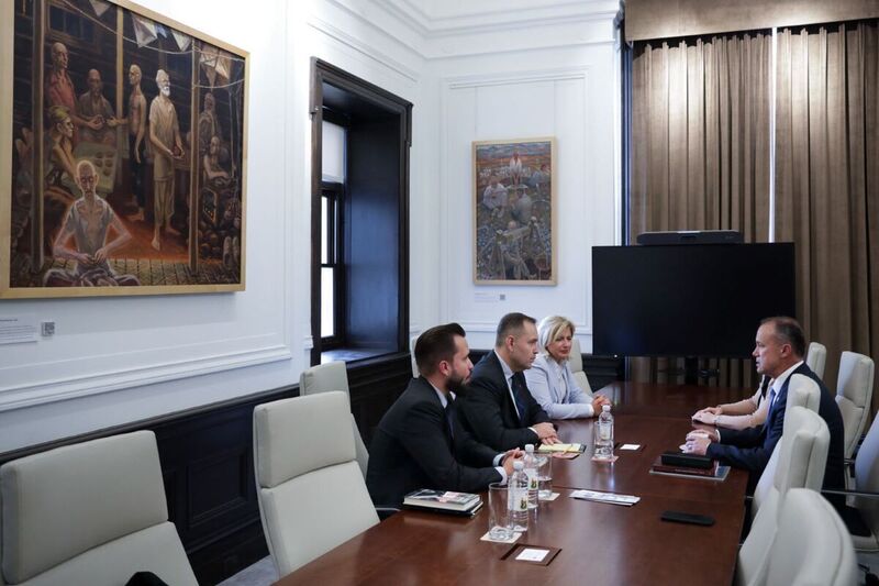 The IPN delegation at the Victims of Communism Memorial Foundation – Washington, 19 September 2024; photo: M. Bujak (IPN)