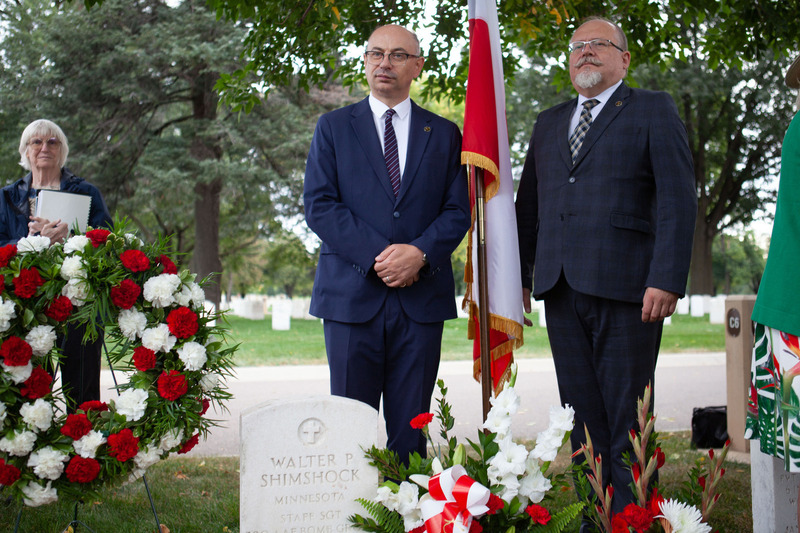 We have commemorated the heroic pilots of the Boeing B-17 aircraft Photo: Jakub Nadstwny, IPN