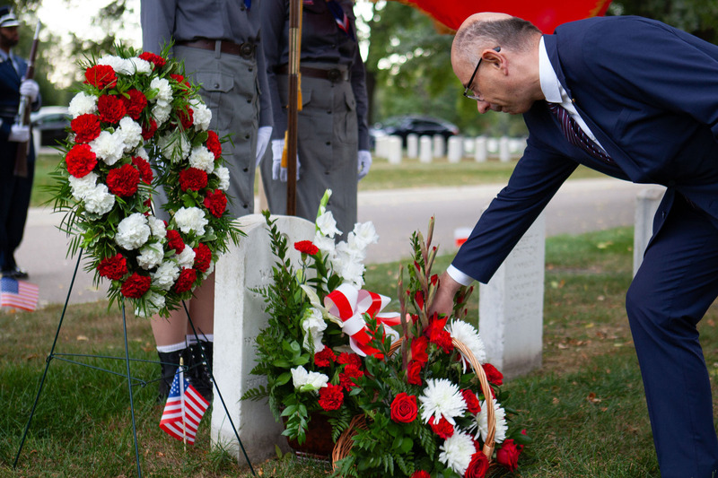 We have commemorated the heroic pilots of the Boeing B-17 aircraft Photo: Jakub Nadstwny, IPN