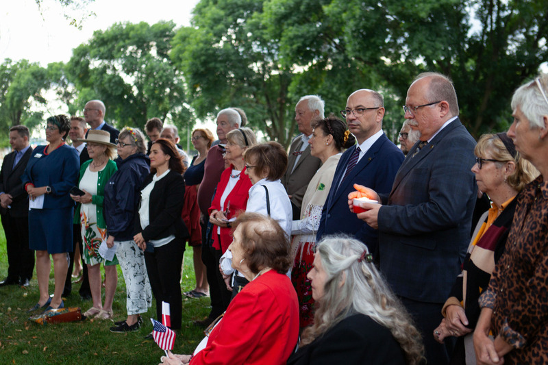We have commemorated the heroic pilots of the Boeing B-17 aircraft Photo: Jakub Nadstwny, IPN