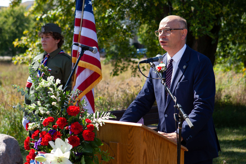 We have commemorated the heroic pilots of the Boeing B-17 aircraft Photo: Jakub Nadstwny, IPN