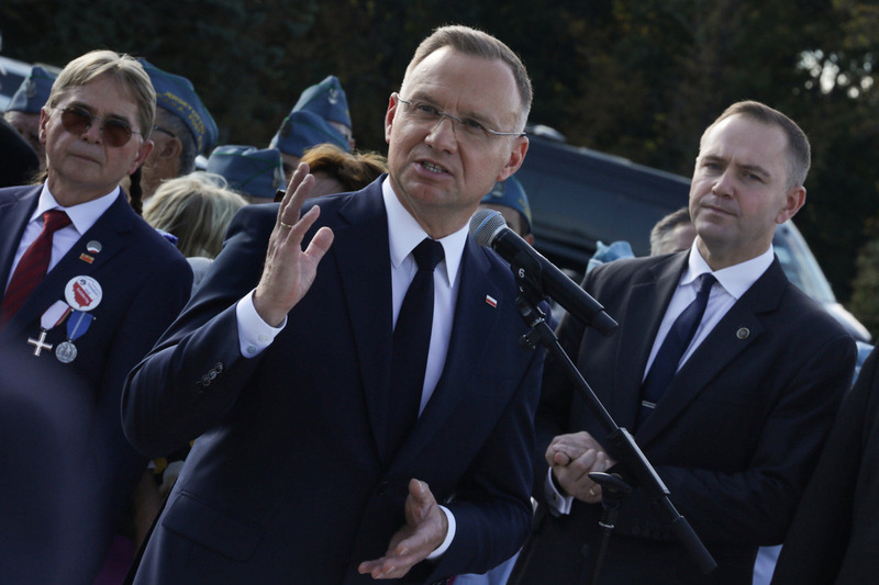 The ceremonial unveiling of a Monument to the Heroes of the Fight for Independence after 1945 and ‘Solidarity, 22 September 2024, Doylestown USA,
Photo: Mikołaj Bujak IPN