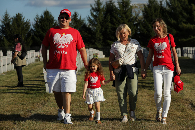 The ceremonial unveiling of a Monument to the Heroes of the Fight for Independence after 1945 and ‘Solidarity, 22 September 2024, Doylestown USA,
Photo: Mikołaj Bujak IPN