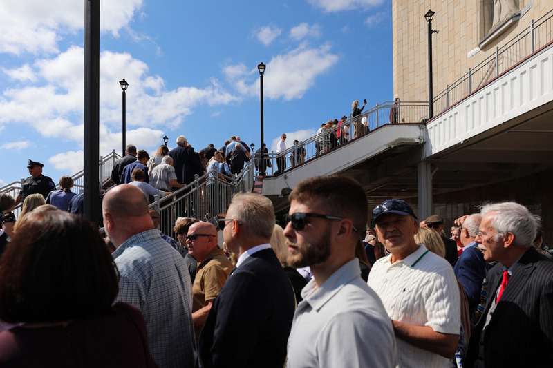 The ceremonial unveiling of a Monument to the Heroes of the Fight for Independence after 1945 and ‘Solidarity, 22 September 2024, Doylestown USA Photo: Mikołaj Bujak, IPN