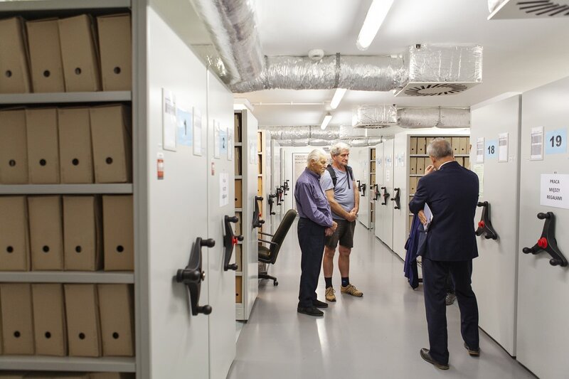 Representatives of the Polish Ex-Servicemen Association in Australia visiting the IPN