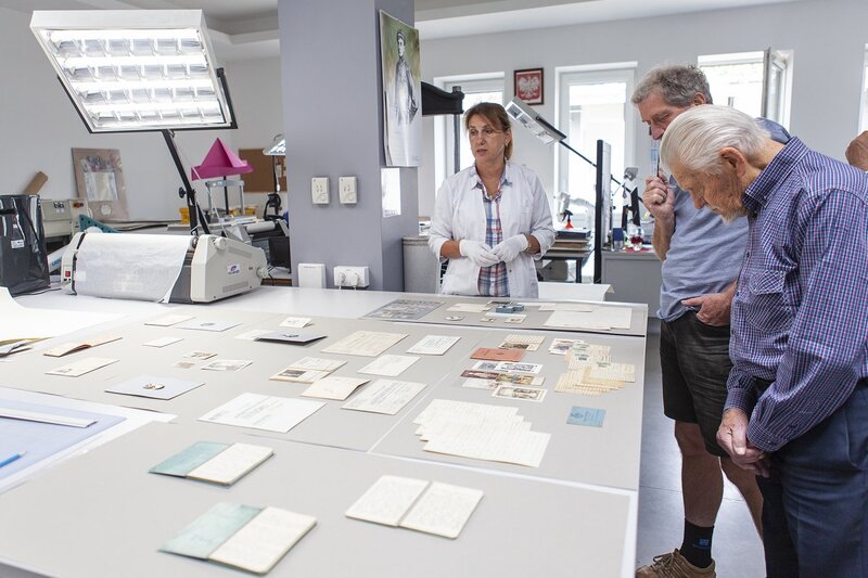 Representatives of the Polish Ex-Servicemen Association in Australia visiting the IPN