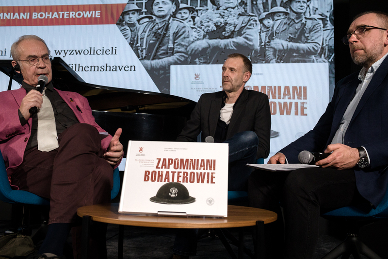 Discussion around the book titled "Forgotten Heroes" – Warsaw, 3 October 2024; photo: S. Kasper (IPN)