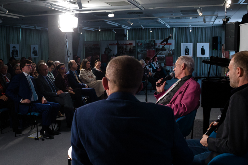 Discussion around the book titled "Forgotten Heroes" – Warsaw, 3 October 2024; photo: S. Kasper (IPN)