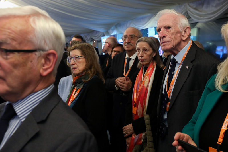 "Trails of Hope. The Odyssey of Freedom" exhibition and the Ambassador of Polish History awards presented in London, UK – 7 October 2024; photo: M. Bujak (IPN)