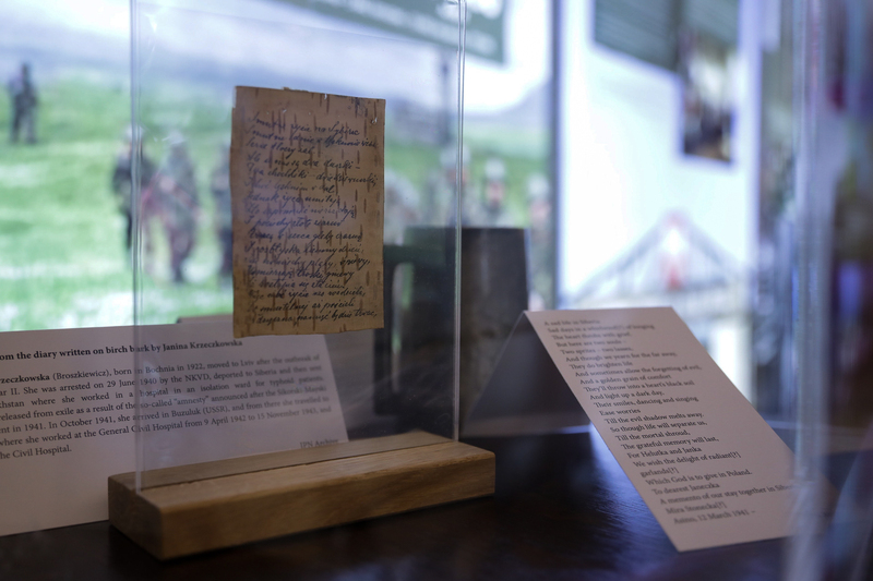 "Trails of Hope. The Odyssey of Freedom" exhibition and the Ambassador of Polish History awards presented in London, UK – 7 October 2024; photo: M. Bujak (IPN)