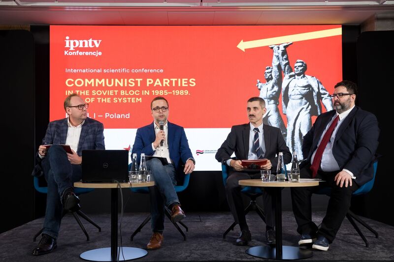 International Scientific Conference “Communist Parties in the Soviet Bloc in 1985–1989. Fall of the system” – Warsaw, 9–10 October 2024; Photo: Mikołaj Bujak, IPN International Scientific Conference “Communist Parties in the Soviet Bloc in 1985–1989. Fall of the system” – Warsaw, 9–10 October 2024; Photo: Mikołaj Bujak, IPN