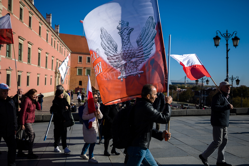 The 2nd National Papal March, Warsaw, 19 October 2024; photo: S. Kasper (IPN)