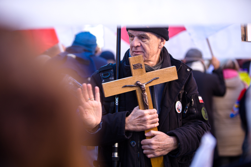 The 2nd National Papal March, Warsaw, 19 October 2024; photo: S. Kasper (IPN)