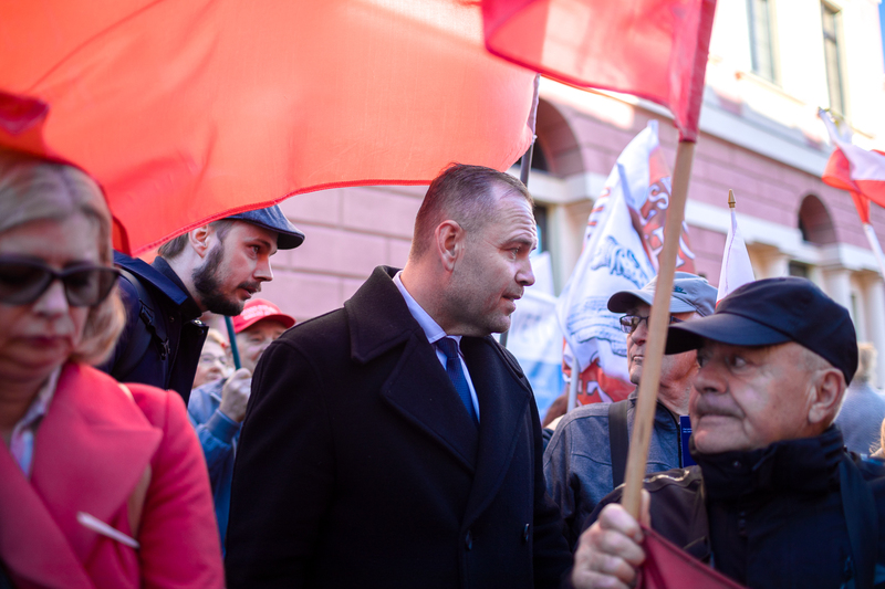 The 2nd National Papal March, Warsaw, 19 October 2024; photo: S. Kasper (IPN)