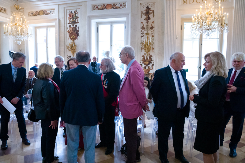 "Ambassador of Polish History”Award at the Royal Łazienki Park in Warsaw, 23 October 2024; photo: S. Kasper