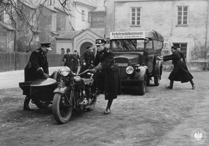The Blue Police and the dramatic reality of World War II