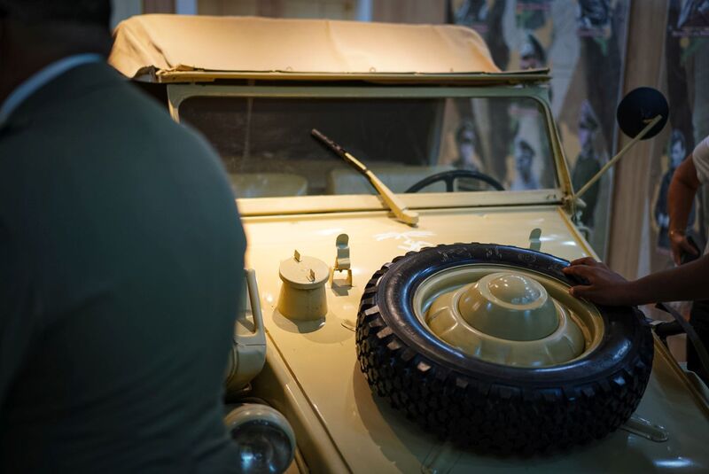 The IPN delegation honored the Polish pilots in Tunisia, 28 October 2024; photo: M. Niegowski (IPN)